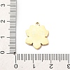 Christmas 304 Stainless Steel Enamel Pendants STAS-B112-02G-11-3