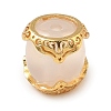 Natural White Agate Column Beads GG-D002-01G-01-1