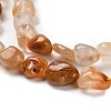 Natural Quartz Beads Strands G-P497-01E-57-4