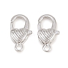 Brass Lobster Claw Clasps KK-H287-08E-P-1