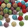 Pave Disco Ball Beads RB-Q195-14mm-M-1