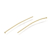 Brass Flat Head Pins KK-H502-01F-G-2