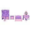 Plastic Bedroom Furniture Kit Miniature Ornaments PW-WGCBD6E-03-1