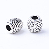 Tibetan Style Alloy Spacer Beads TIBE-Q063-36AS-RS-1