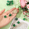 12Pcs Cat Eye Pendants G-CA0001-87-3