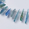 Natural Kyanite/Cyanite/Disthene Beads Strands G-H1483-12-3