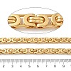 201 Stainless Steel Byzantine Chains SA-CBA46AF-01G-2