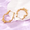 304 Stainless Steel Hoop Earrings for Women SA-CBA7B26-02G-3