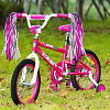 Kids Plastic Tassel Ribbon AJEW-CN0006-63B-4