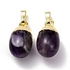 Natural Amethyst Pendants G-F712-03D-G-2