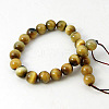 Natural Tiger Eye Beads Strands G-G099-8mm-9-2