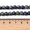 Natural Lapis Lazuli Beads Strands G-A163-07-6mm-5
