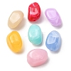 Two-Tone Imitation Gemstone Acrylic Beads AC-CBA7B05-09-1