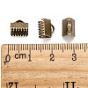 Iron Ribbon Crimp Ends E004Y-AB-01-3