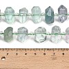 Natural Fluorite Beads Strands GG-CBAC18C-A01-01-4