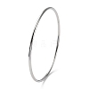 Non-Tarnish 304 Stainless Steel Simple Plain Bangle for Women BJEW-F461-01A-P-2