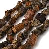 Raw Rough Natural Amber Beads Strands GG-CBAC13F-D01-02-2