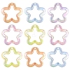 20Pcs Transparent Acrylic Pendants MACR-YW0004-18A-2