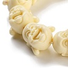 Synthetic Coral Carved Beads Strands CORA-B001-01B-3