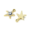 UV Plating Alloy Enamel Pendants FIND-B039-01G-02-2