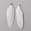 Feather Big Pendants FIND-WH0143-94N-1