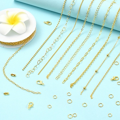 Brass Chains Kits DIY-YW0017-81-1