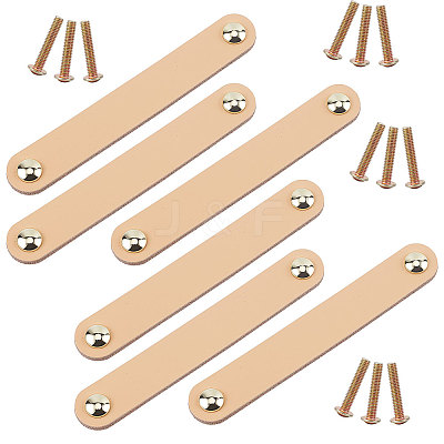 PU Leather Door Handles FIND-WH0052-51B-1
