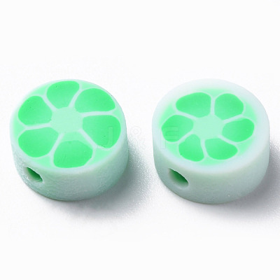 Handmade Polymer Clay Beads CLAY-T020-14A-1