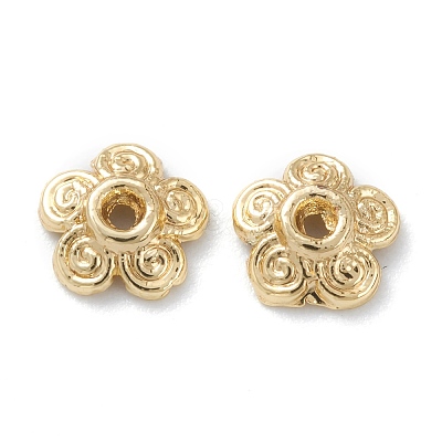 Alloy Bead Caps PALLOY-A067-01G-1