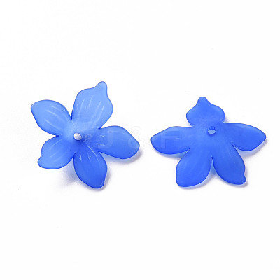 Frosted Acrylic Bead Caps MACR-S371-05A-751-1