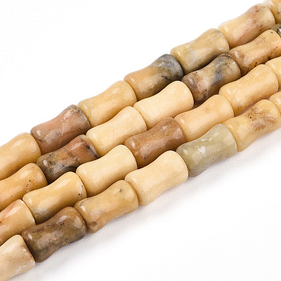 Natural Yellow Opal Beads Strands G-T140-86C-1