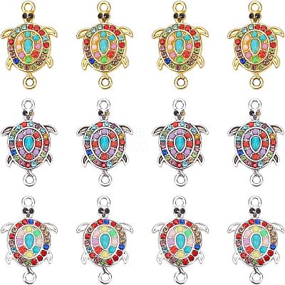 30Pcs 3 Colors Alloy Connector Charms RB-NB0001-22-1
