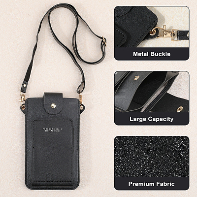 PU Imitation Leather Crossbody Bags AJEW-WH20020-059C-1