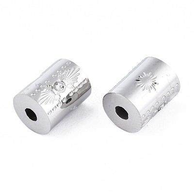 316 Surgical Stainless Steel Beads STAS-N097-072P-1