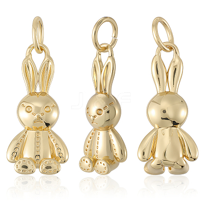 12Pcs Brass Pendants KK-BBC0019-16-1