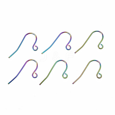 304 Stainless Steel Earring Hooks STAS-N098-010-1