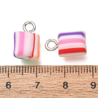 Handmade Polymer Clay Charms CLAY-C008-03-1