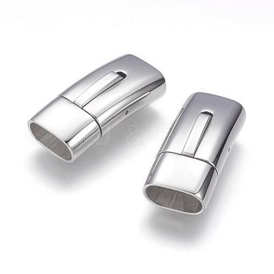 Tarnish Resistant 304 Stainless Steel Bayonet Clasps STAS-G143-31A-1