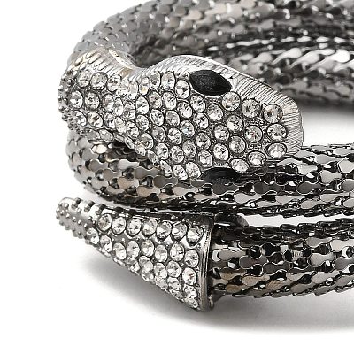 Alloy Popcorn Chain Bracelets BJEW-Z018-01B-1