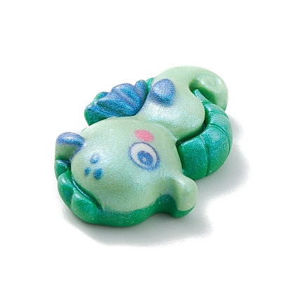 Ocean Theme Opaque Resin Sea Animal Cabochons RESI-D071-01D-1