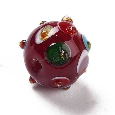 Handmade Lampwork Beads LAMP-F022-03F-1