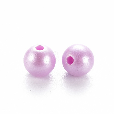 Opaque Acrylic Beads MACR-S370-H8mm-1