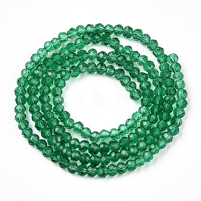 Glass Beads Strands EGLA-A034-T4mm-D18-1