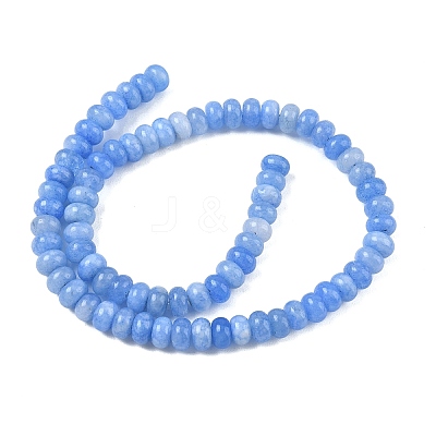 Dyed Natural White Jade Beads Strands GG-CBA9281-A10-5x8mm-1