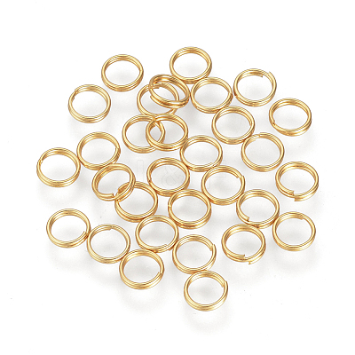 304 Stainless Steel Split Rings LS-X-STAS-Q186-01-6mm-G-1