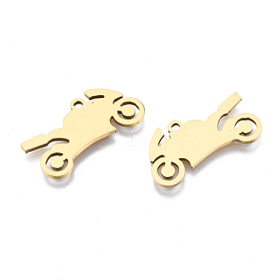 Ion Plating(IP) 201 Stainless Steel Pendants STAS-T044-238G-1