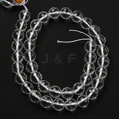 Natural Quartz Crystal Beads Strands G-C079-B06-03-1