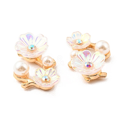 Zinc Alloy Cabochons FIND-C035-01G-02-1