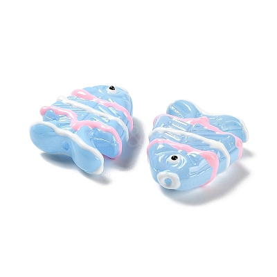 Baking Paint Glass Beads LAMP-I032-01D-1