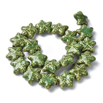 Ocean Series Handmade Porcelain Beads PORC-R002-05-04-1